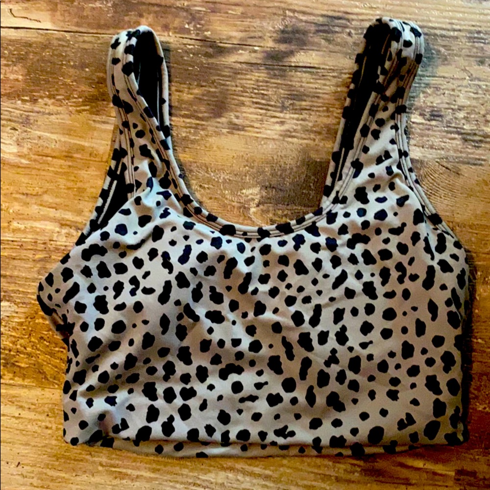 Balance Athletica Ascend Top-Snow Leopard Midnight